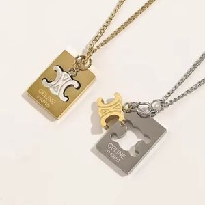 Gold Pendant Necklace